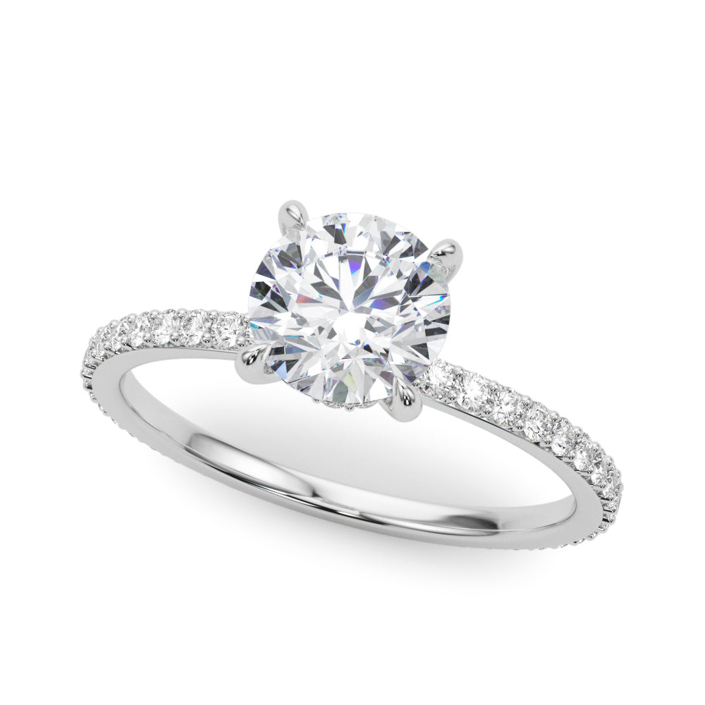 Sedona Hidden Halo Engagement Ring with Moissanite (7320431886520)