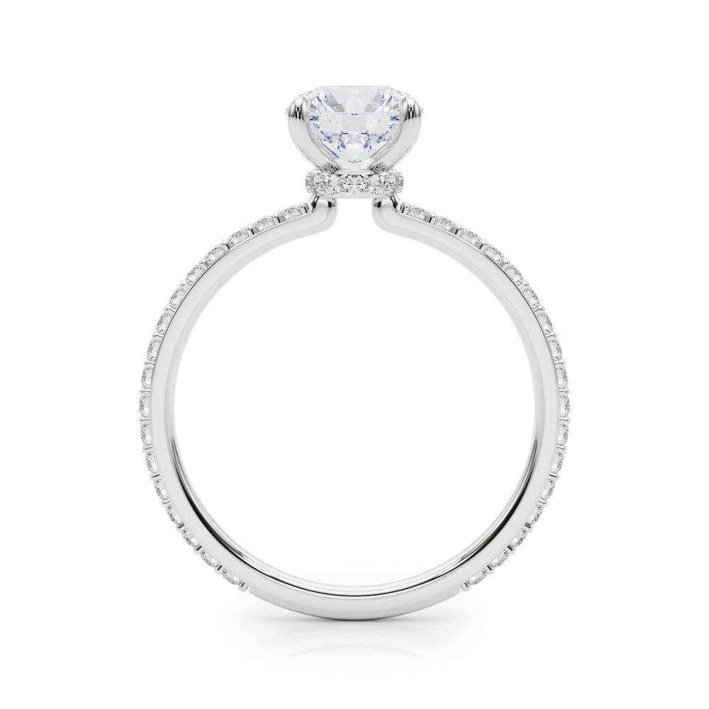 Sedona Hidden Halo Engagement Ring with Moissanite (7320431886520)