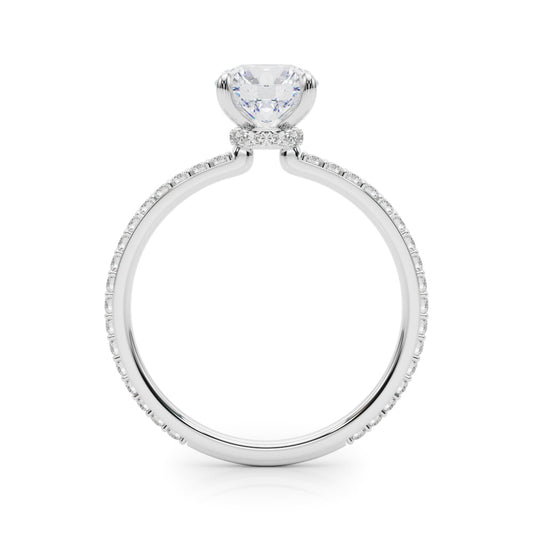 Sedona Hidden Halo Engagement Ring with Moissanite (7320431886520)