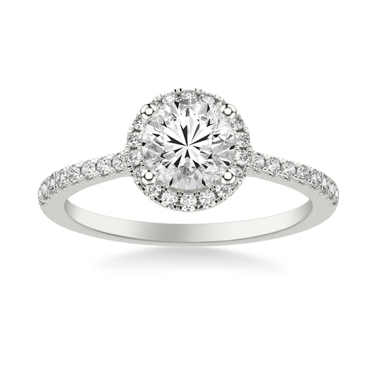 Tasha Diamond Engagement Ring with Moissanite (7306061676728)