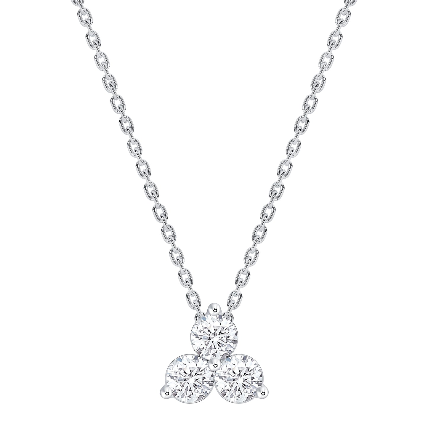 Trio Lab Diamond Pendant (7355890008248)