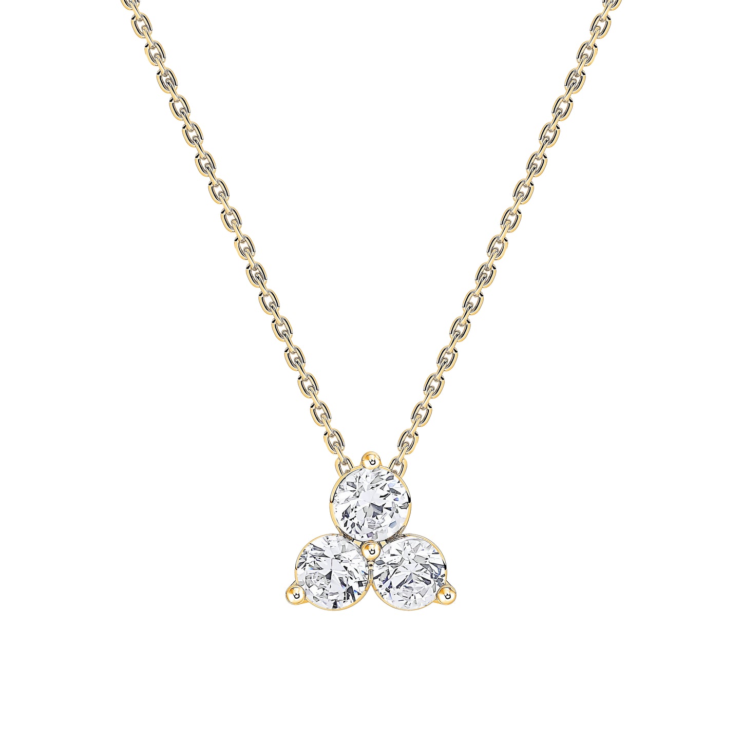 Trio Lab Diamond Pendant (7355890008248)