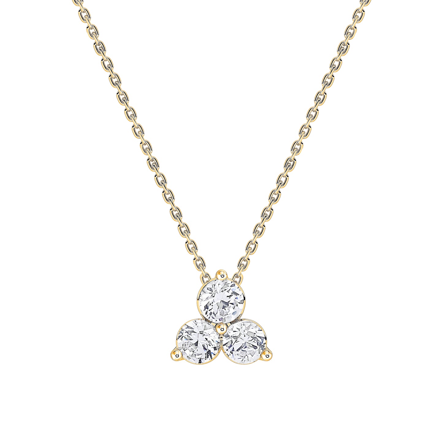 Trio Lab Diamond Pendant (7355890008248)