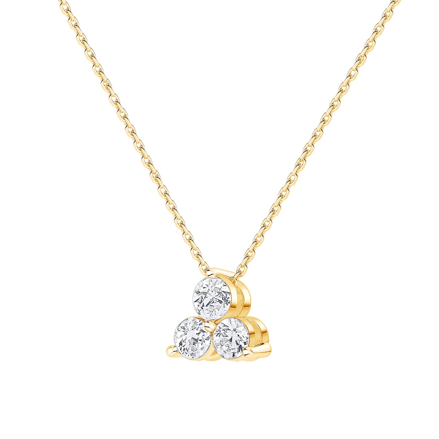 Trio Lab Diamond Pendant (7355890008248)