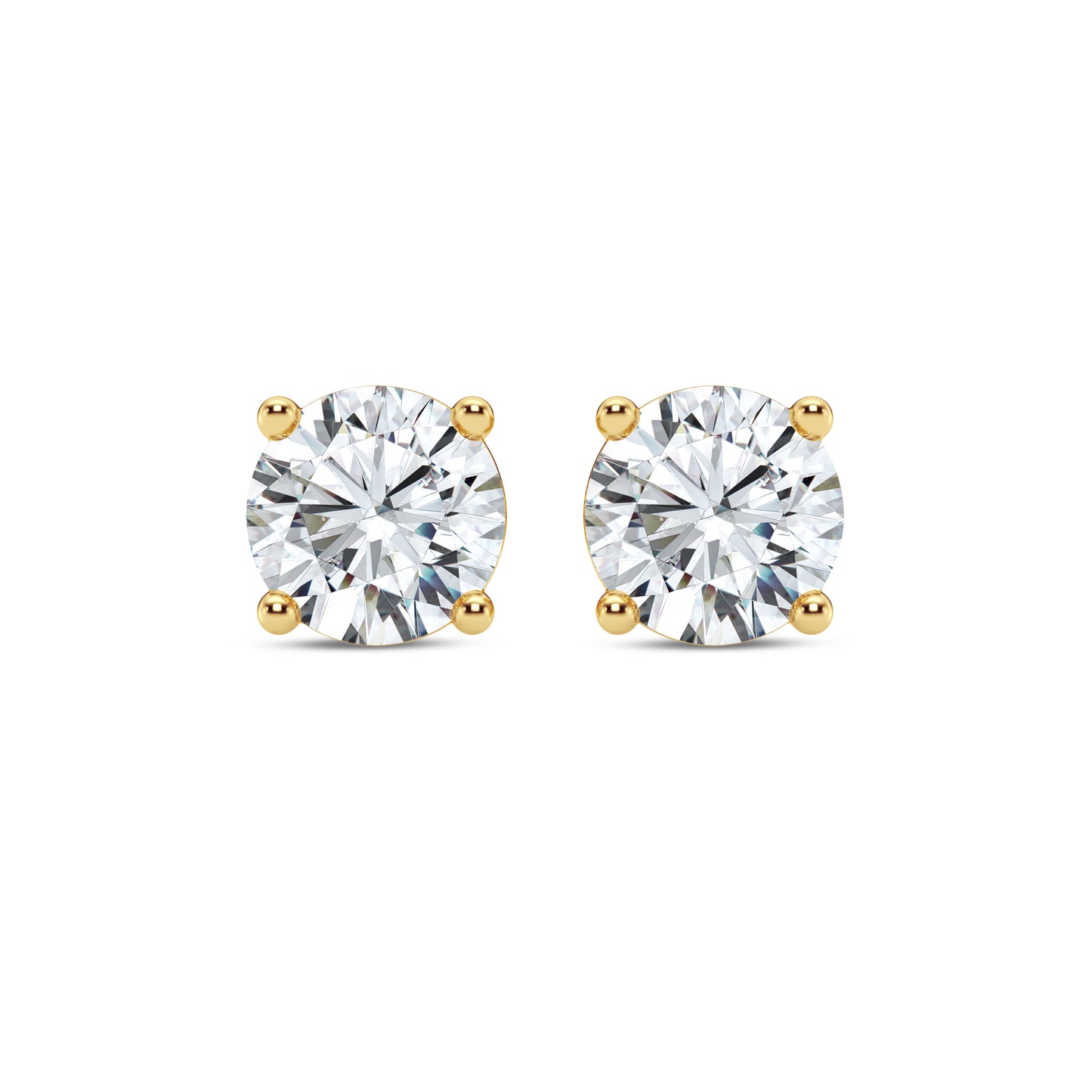 Lab Diamond Stud Earrings (4.00 ct. tw.) (7196796059832)