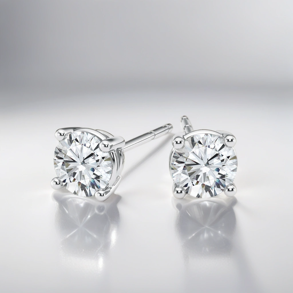 Lab Diamond Stud Earrings (2.00 ct. tw.) (7196795994296)