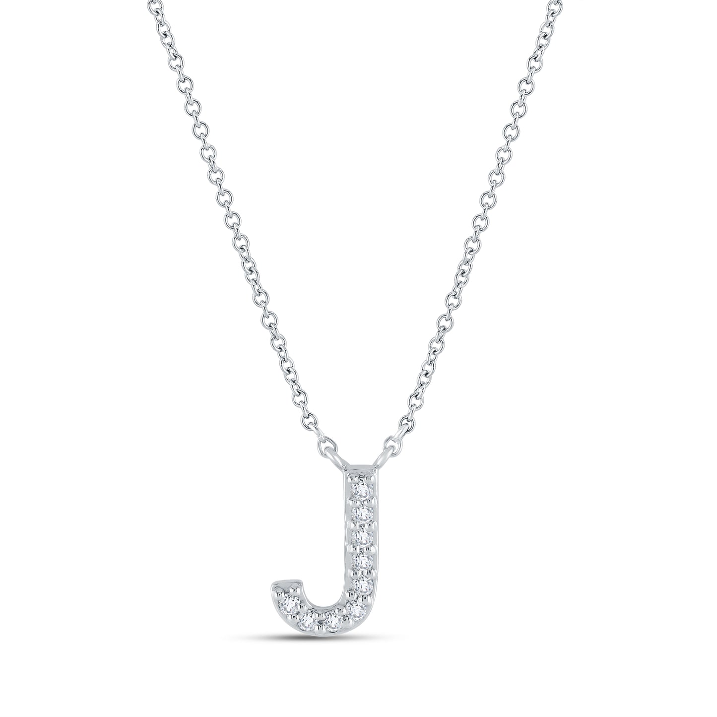 Initial Lab Diamond Pendant (7356171878584)