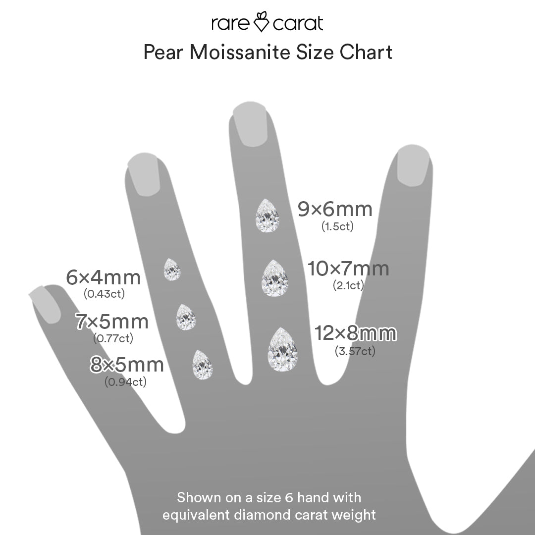 Leah 4 Prong Solitaire Ring with Moissanite (7281798709432)