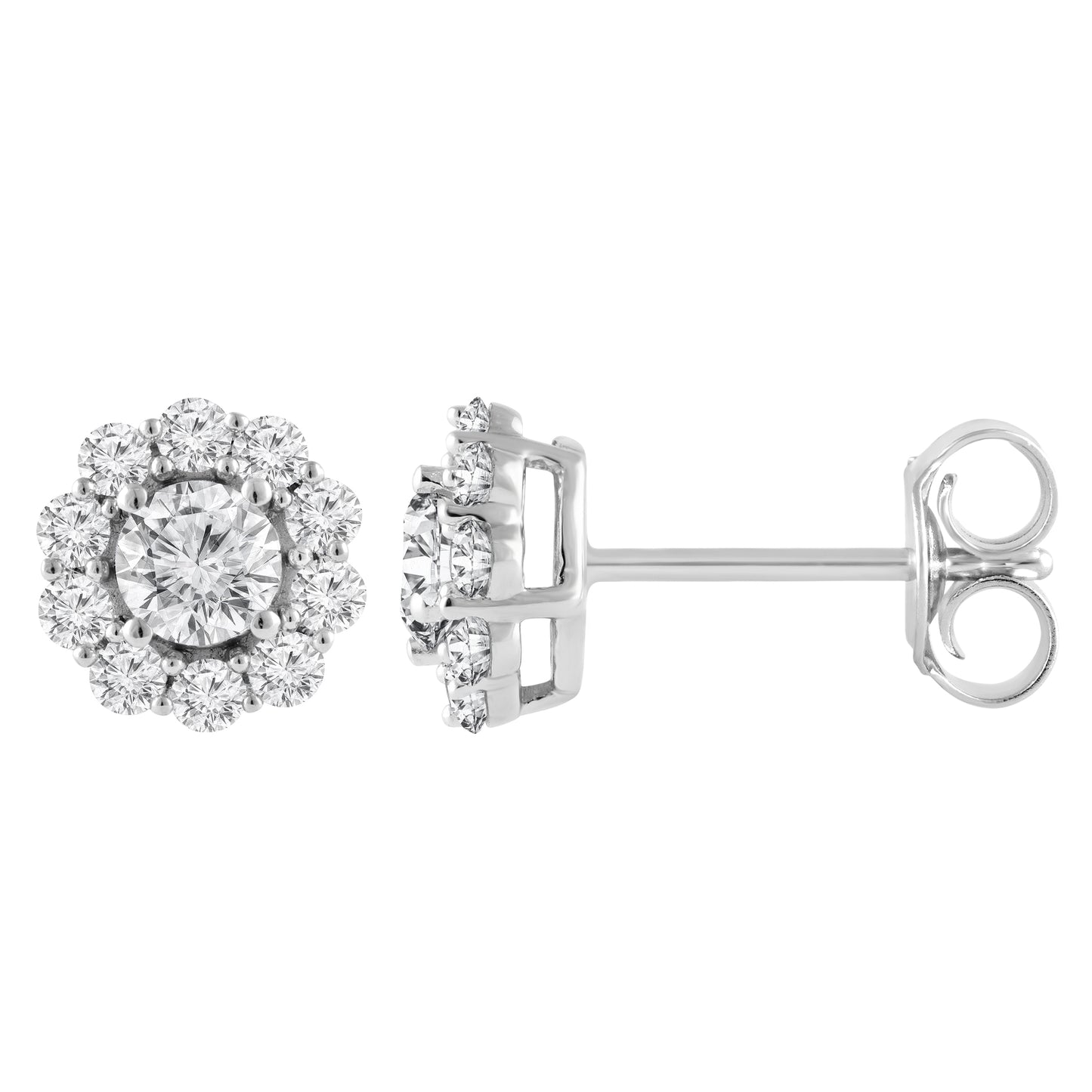 Halo Lab Diamond Studs (1.00 ct. tw.) (7232501350584)