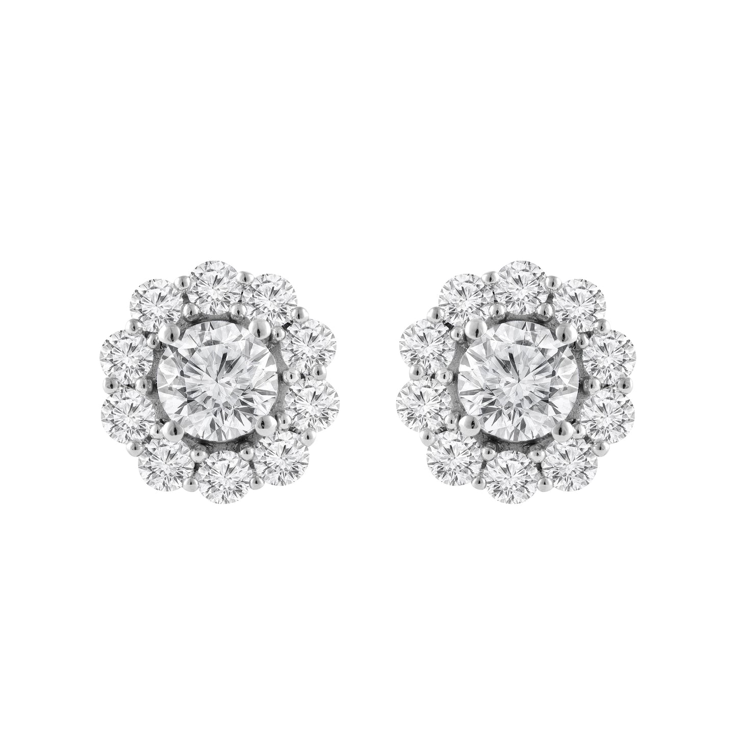 Halo Lab Diamond Studs (1.00 ct. tw.) (7232501350584)