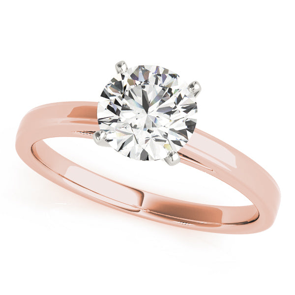 Jayden Solitaire Engagement Ring with Moissanite (7285392507064)