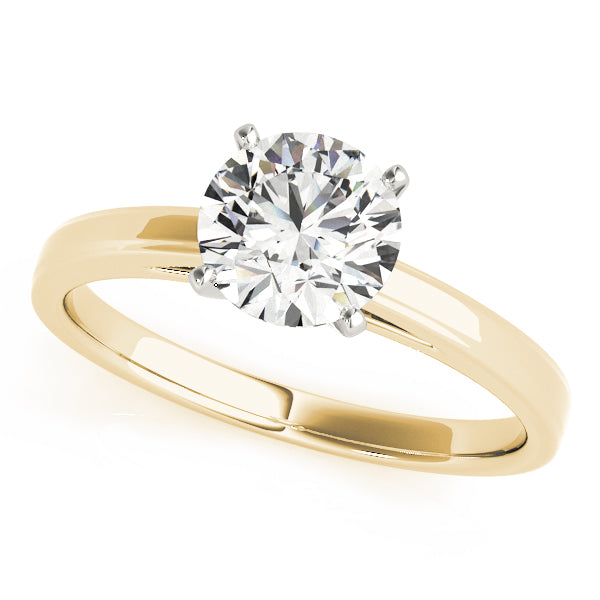 Jayden Solitaire Engagement Ring with Moissanite (7285392507064)