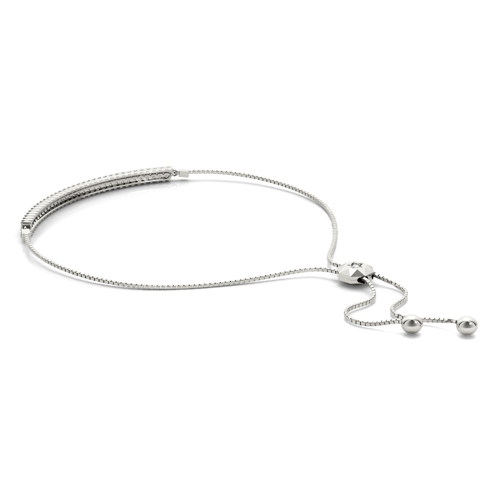 Double Row Diamond Bar Bolo Bracelet (1/2 ct. tw.) (7212120965304)