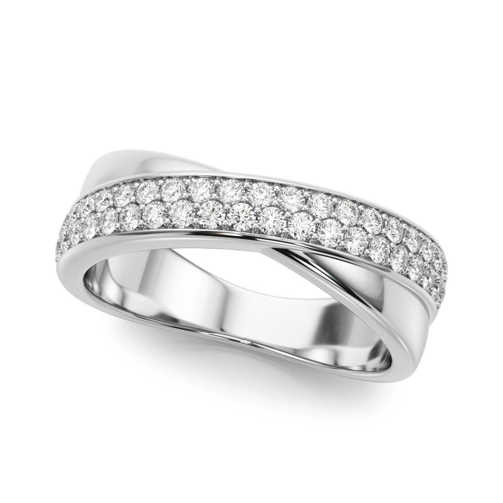 Semi Pave Lab Grown Diamond Band (7200328974520)