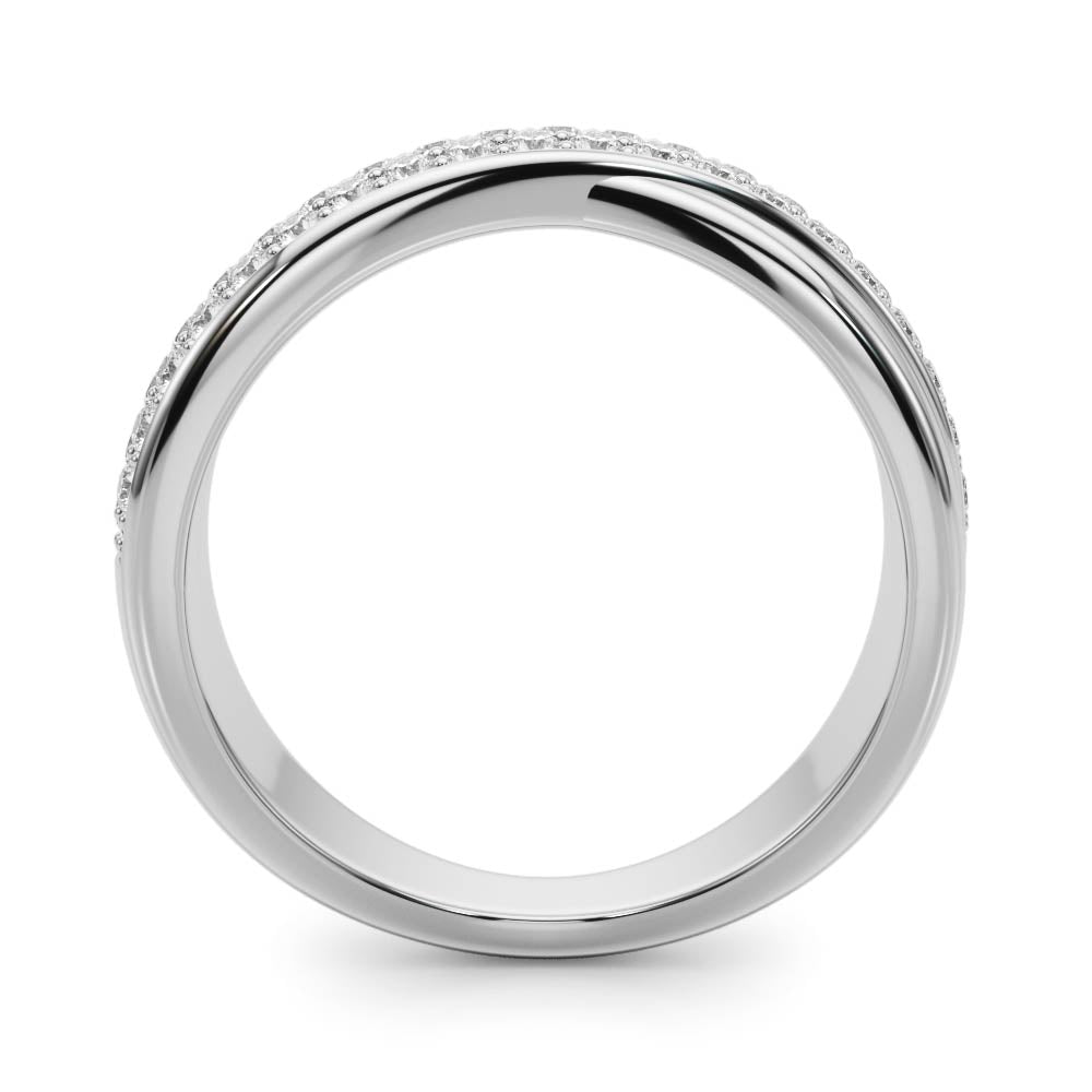 Semi Pave Lab Grown Diamond Band (7200328974520)