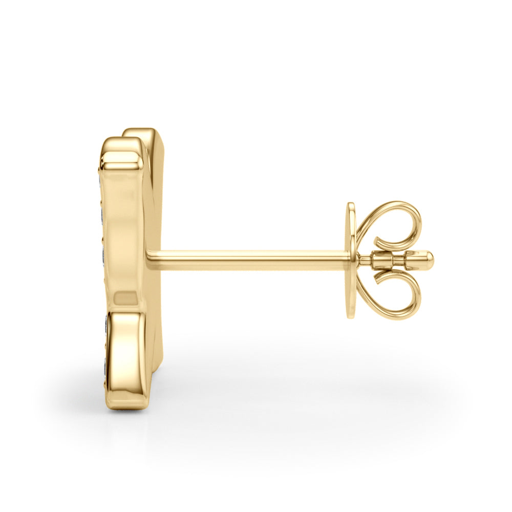 Butterfly Lab-Grown Pavé Diamond Stud Earrings (2/3 ct. tw.) (7201705853112)