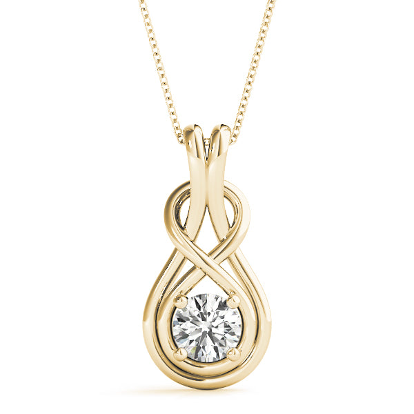 Infinity Love Knot Lab-Grown Diamond Pendant (.50 ct. tw.) (7206417727672)