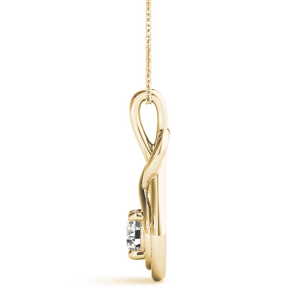 Infinity Love Knot Lab-Grown Diamond Pendant (.50 ct. tw.) (7206417727672)