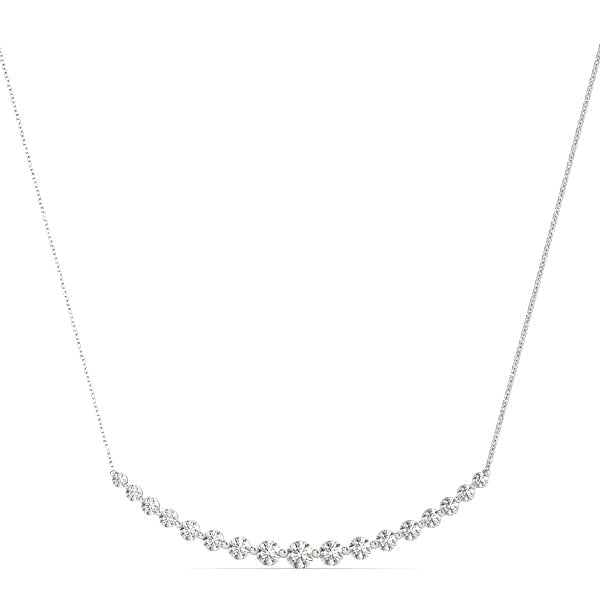 Bubbly Lab-Grown Diamond Line Necklace (1.50 ct. tw.) (7201706442936)