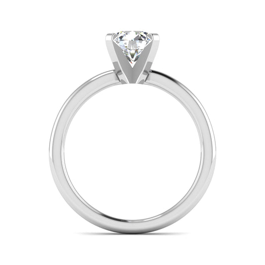 Kinley 4 Prong Solitaire Engagement Ring with Moissanite (7288517329080)
