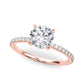 Sedona Hidden Halo Engagement Ring with Moissanite (7320431886520)