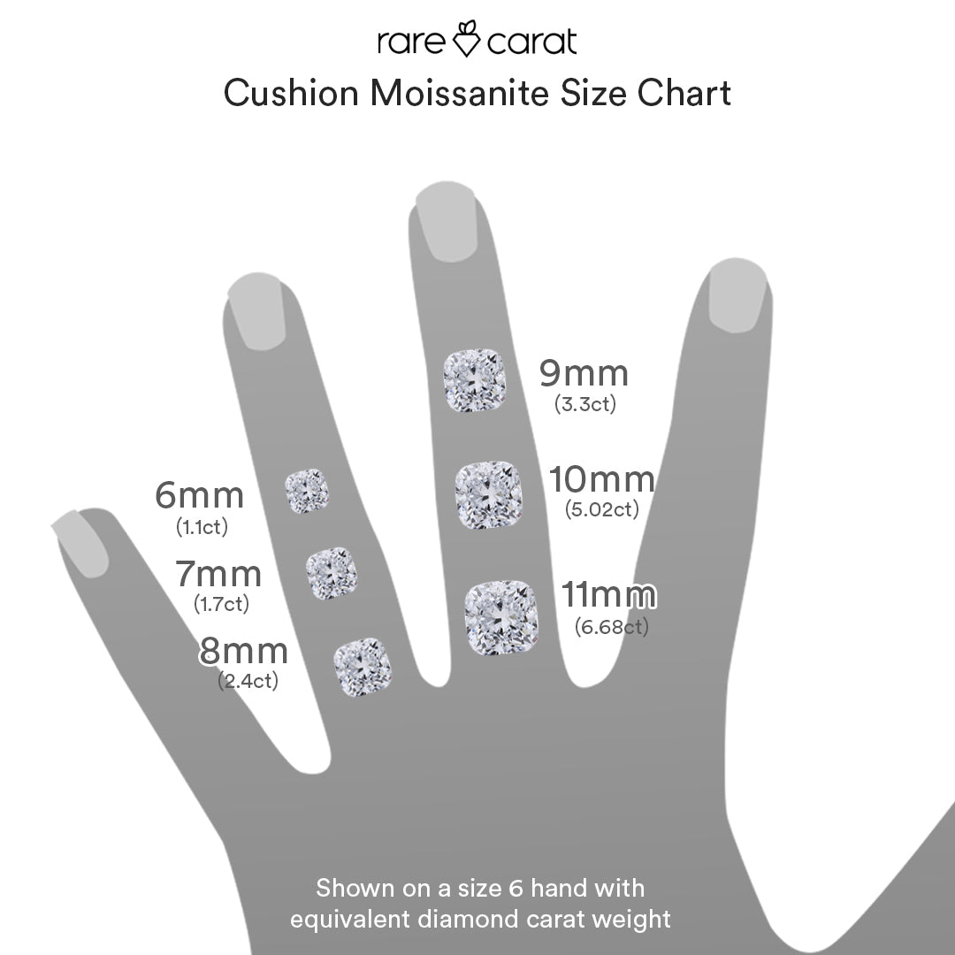 Angela Diamond Engagement Ring with Moissanite