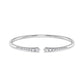 Open cuff diamond bracelet (9153412726968)