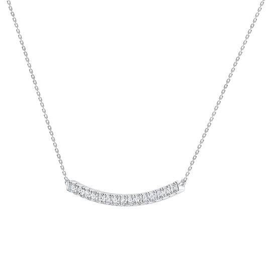 Smiling Sparkle Lab Diamond Pendant (1.00ct tw) (7356068724920)