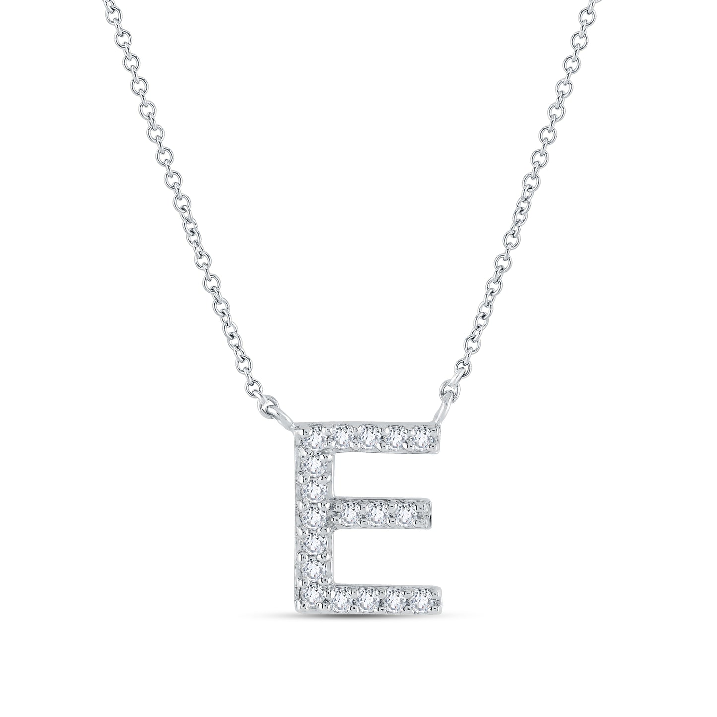 Initial Lab Diamond Pendant (7356171878584)