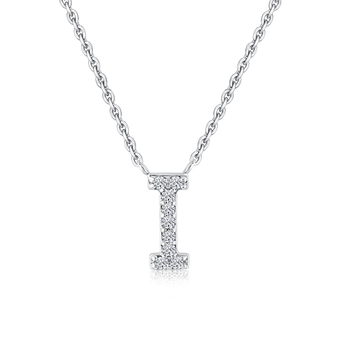 Initial Lab Diamond Pendant (7356171878584)