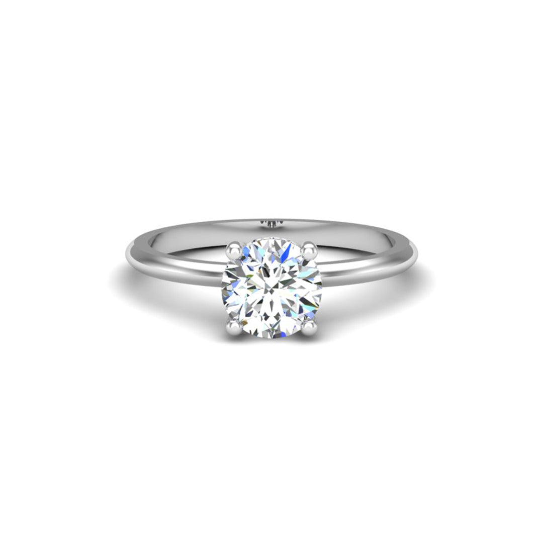 Savannah Hidden Halo Ring with Moissanite – Rare Carat