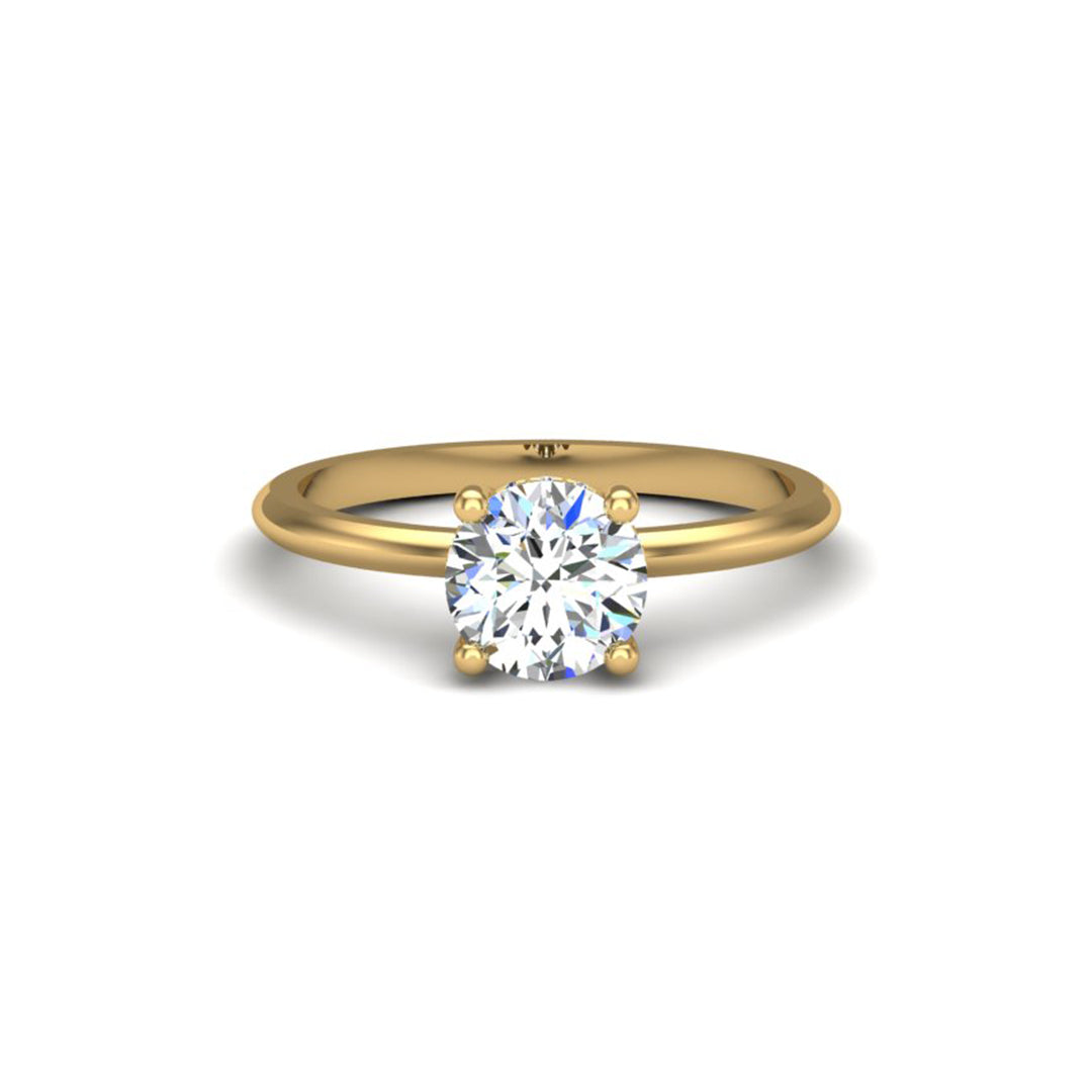 Savannah Hidden Halo Ring with Moissanite (7284352483512)