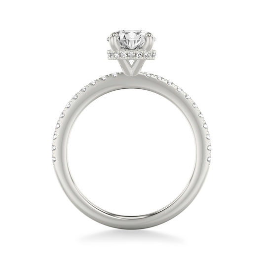 Angela Diamond Engagement Ring with Moissanite (7283148685496)