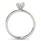Lisa Hidden Halo Engagement Ring with Oval Moissanite (7285978955960)