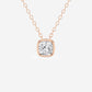 Modern Bezel Cushion Lab Diamond Pendant (7300312170680)