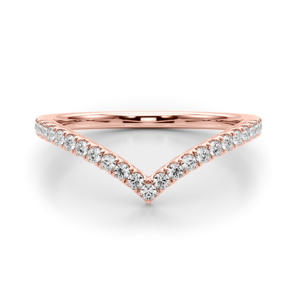 Lab-Grown Diamond V-Curved Ring (7200330186936)