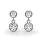 Double Bezel Lab-Grown Diamond Drop Earrings (2/5 ct. tw) (7200330580152)