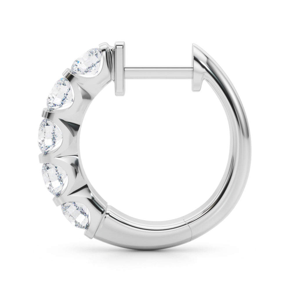 Bar Set Lab-Grown Diamond Hoop Earrings (2 ct. tw.) (7201705590968)