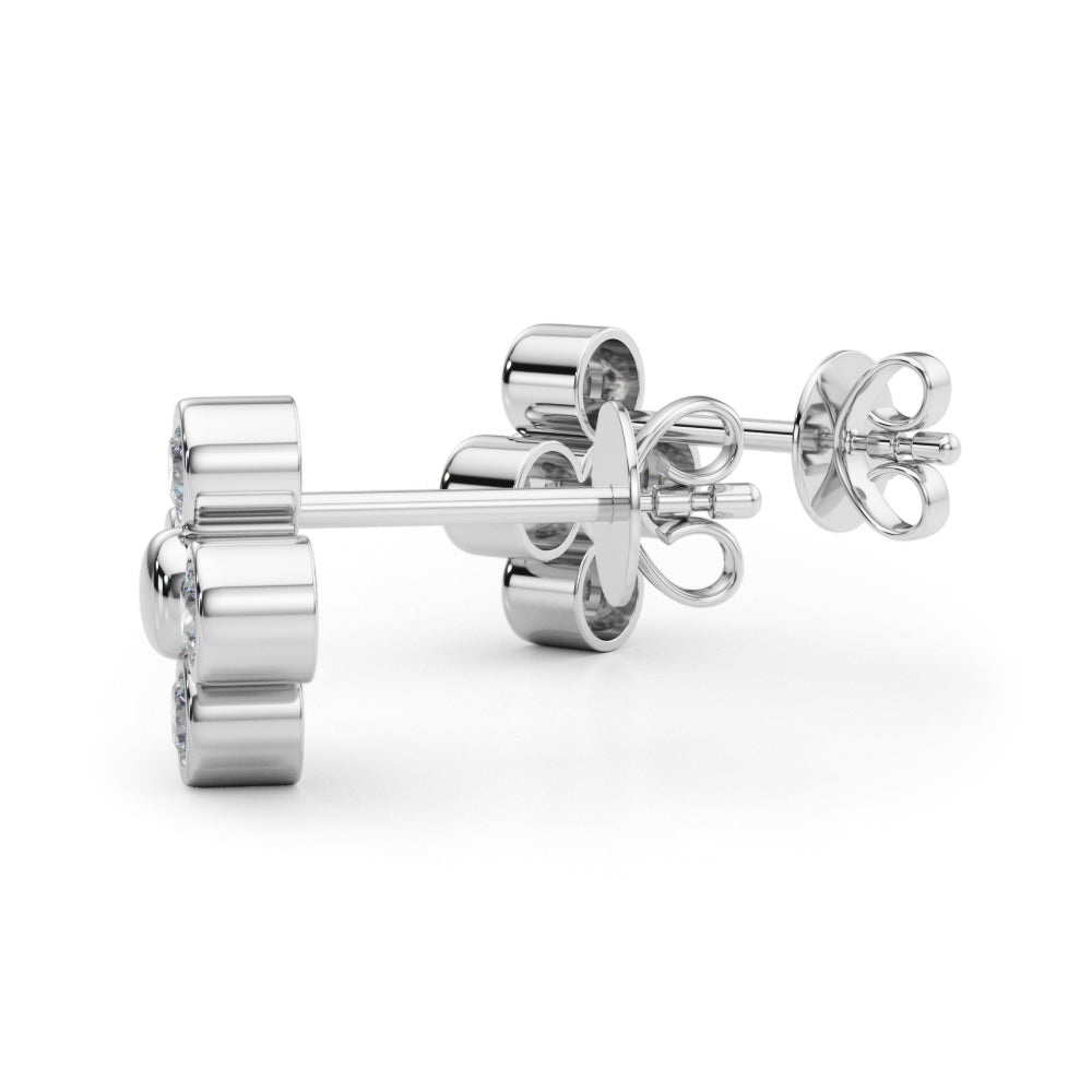 Lab Grown Diamond Cluster Earrings (1/2 ct. tw.) (7207335329976)