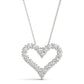 Pavé Lab-Grown Diamond Heart Pendant (7201706246328)