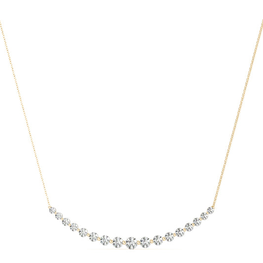 Bubbly Lab-Grown Diamond Line Necklace (1.50 ct. tw.) (7201706442936)
