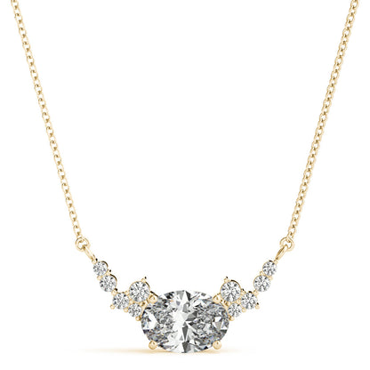 Oval Cluster Lab-Grown Diamond Necklace (1/3 ct. tw.) (7201706541240) (7248507863224)