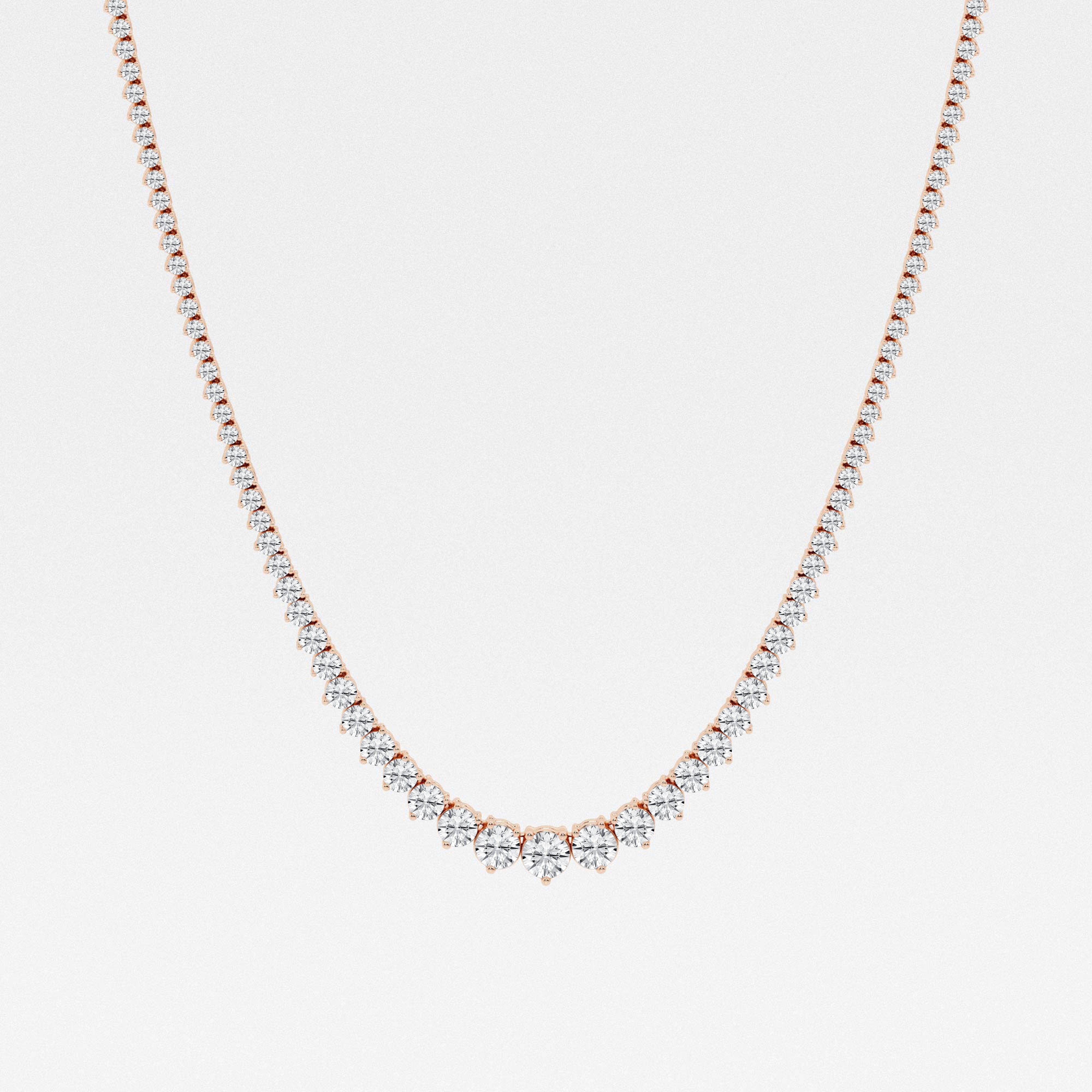 9ct Yellow Gold 1/10 Carat Diamond Curved Chain Necklace – Shiels Jewellers