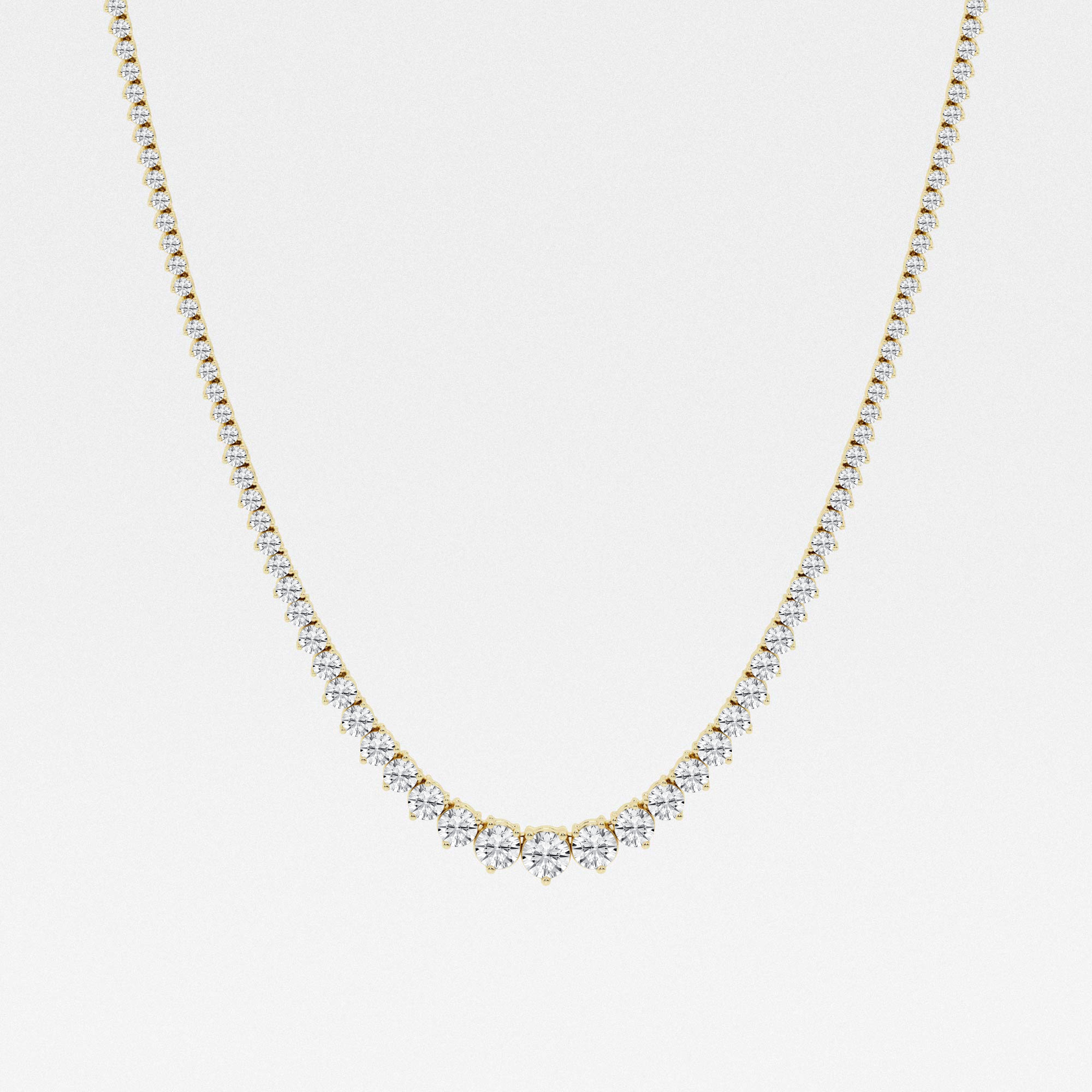 12 Carat Graduated Diamond Riviera Necklace – Reis-Nichols Jewelers