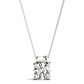 Rolled Bail Diamond Solitaire Pendant (7201987297464)