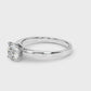 Jayden Solitaire Engagement Ring with Moissanite